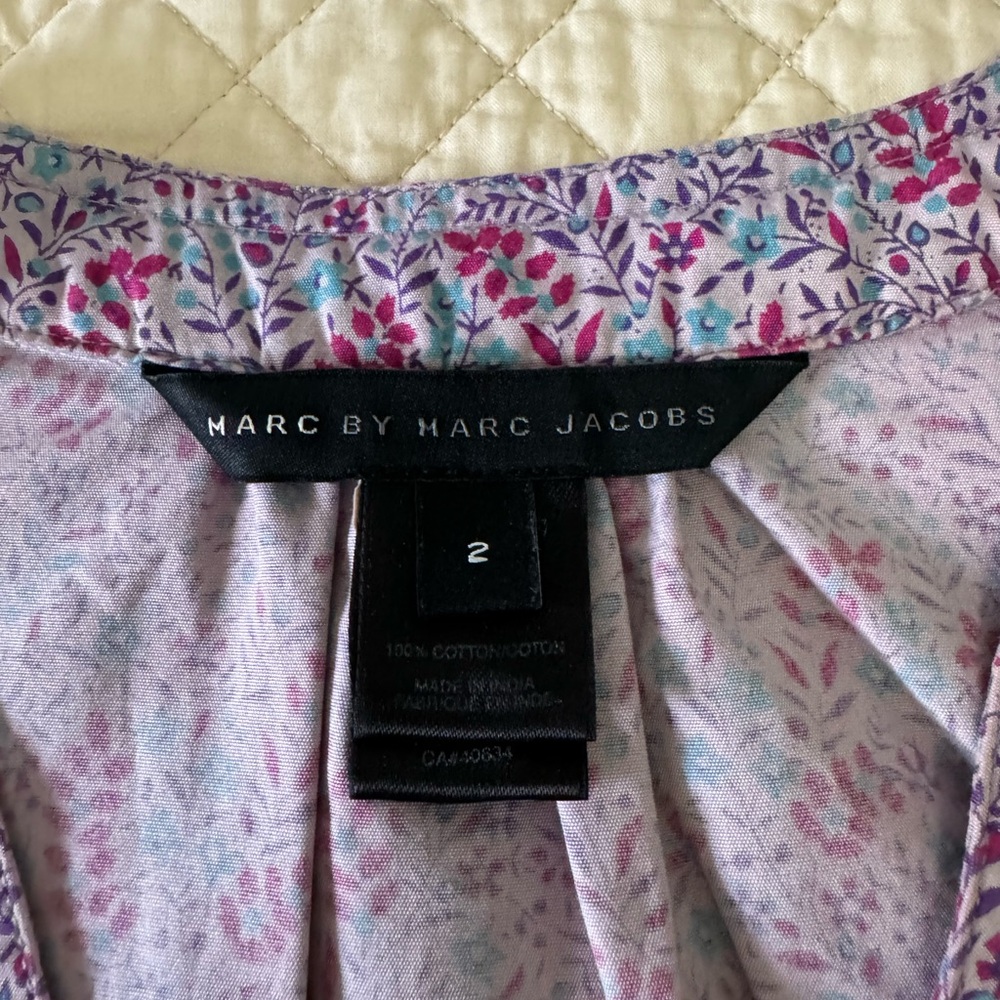 Marc by Marc Jacobs Ruffle Front Top - Picture 8 of 9